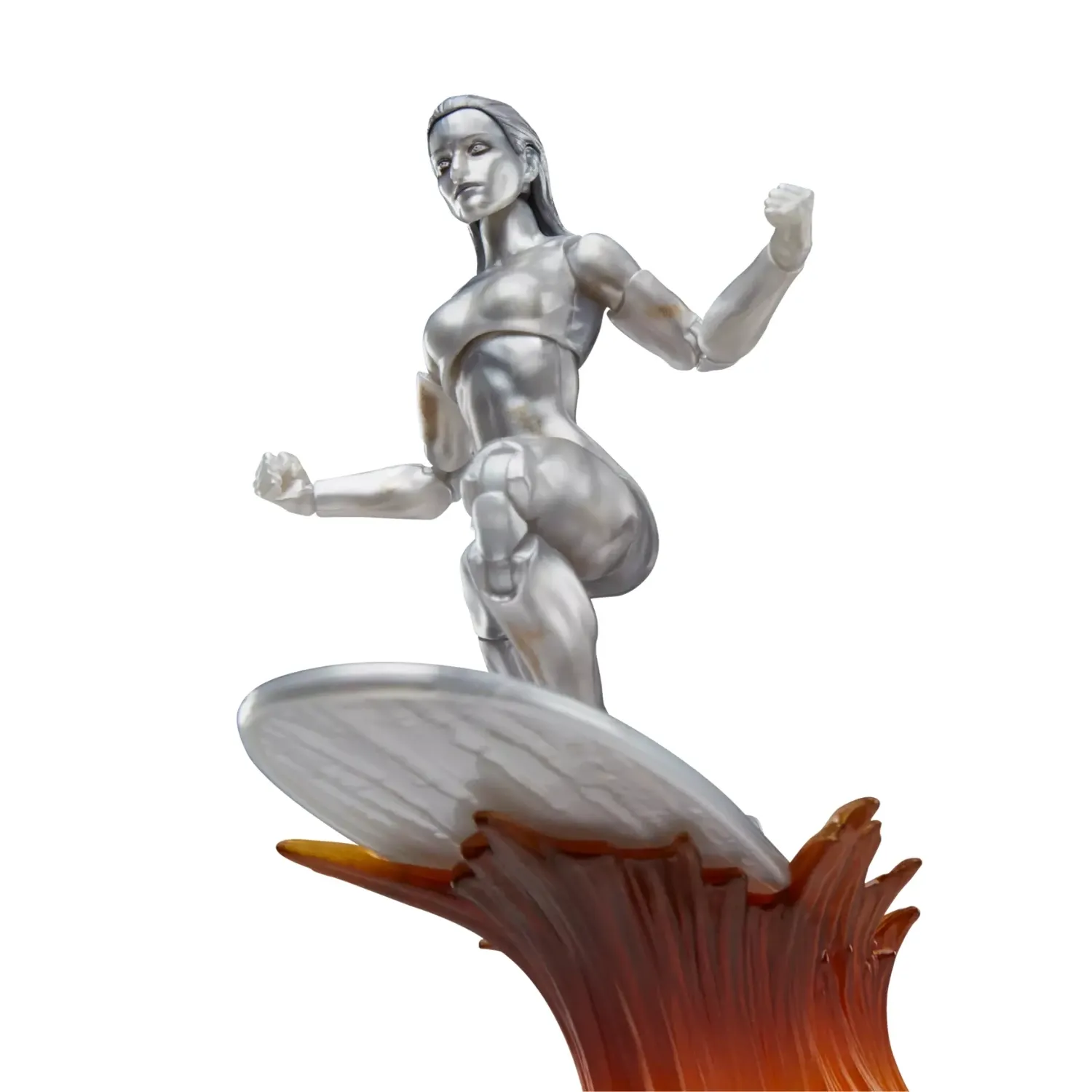marvel legends series: the fantastic 4 – silver surfer figura, 15cm - slika 2