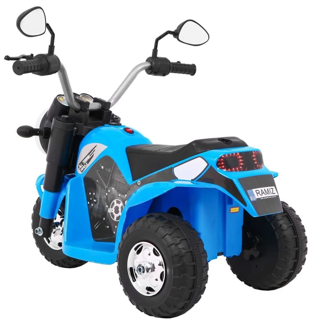 motor na akumulator minibike - plavi - slika 5
