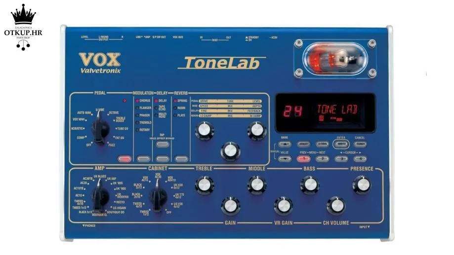 Vox Tonelab Lampaški Procesor + Foot Switch / R1, Rate !! - Zagreb