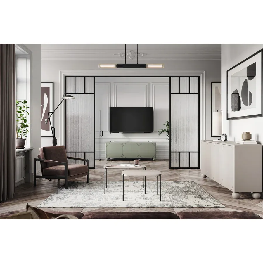 komoda sonatia 200cm, 4 vrata, materijal: mdf - slika 5