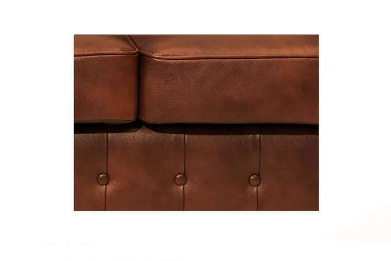 chesterfield garnitura class leather | 6-sjedišta | cloudy caramel - slika 2