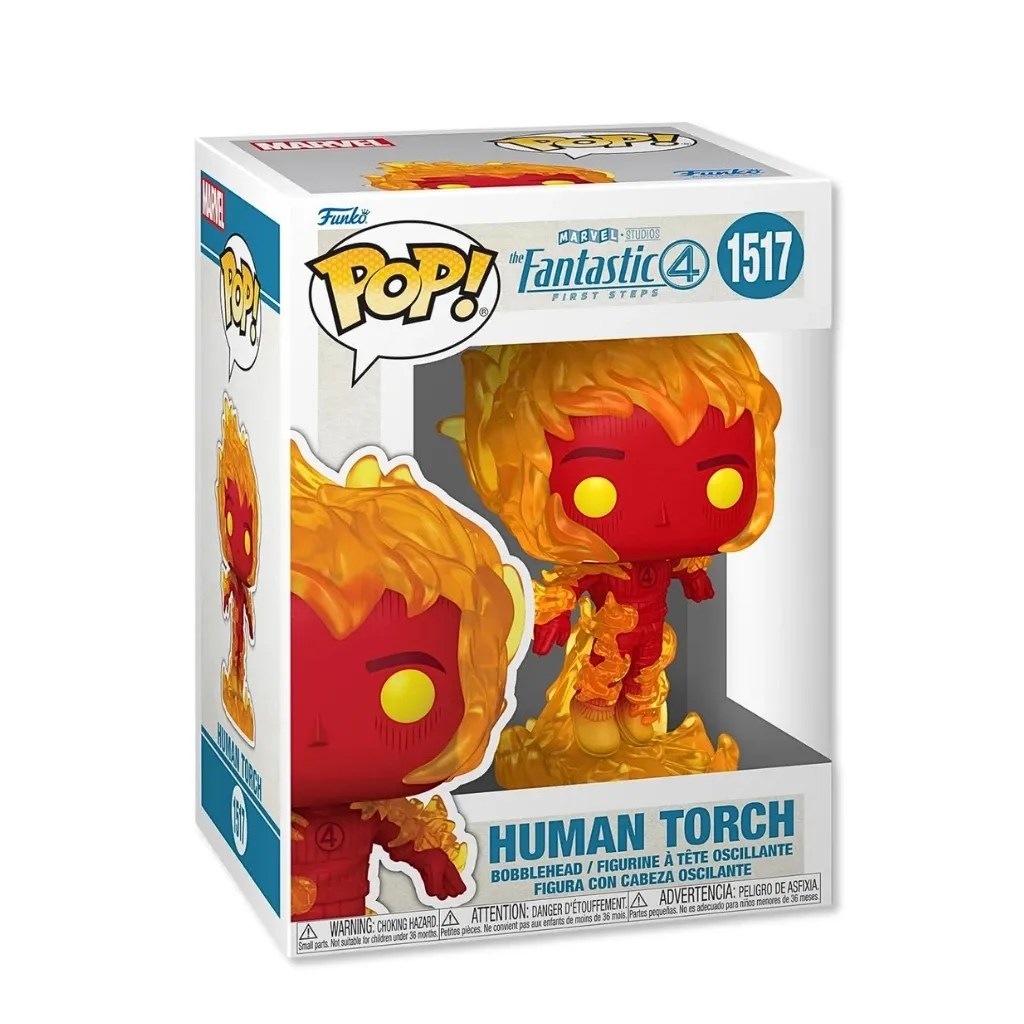 Funko Pop! Marvel: The Fantastic Four – Human Torch #1517 - Zagreb
