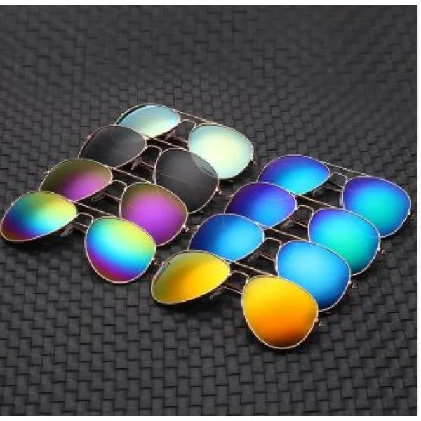 (paket 5kom) aviator zrcalne sunčane naočale uv400 promocija mjeseca - slika 8