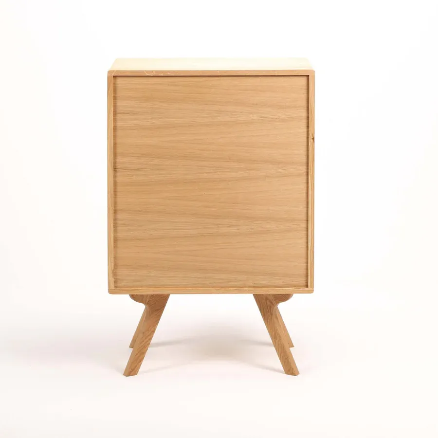 komoda amadeo 66x110cm, materijal: puno drvo hrast - slika 15