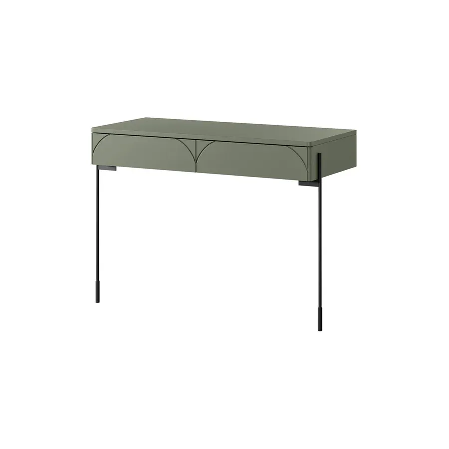 Pomoćni stolić Sonatia 104cm, 2 ladice, Materijal: MDF - Čakovec