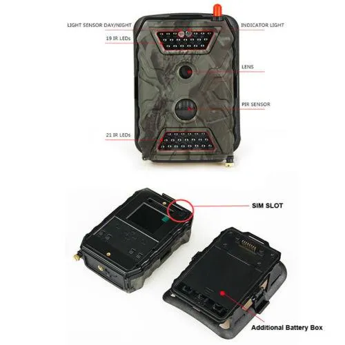 acorn guard ag-680m 1080p hd 940nm lovačka kamera mms / email - slika 5
