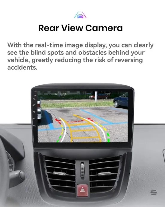 peugeot 207 2006-2015 original android multimedija gps parking kamera - slika 3