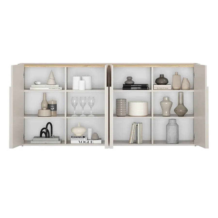 komoda amilio 200cm, materijal: mdf - slika 7