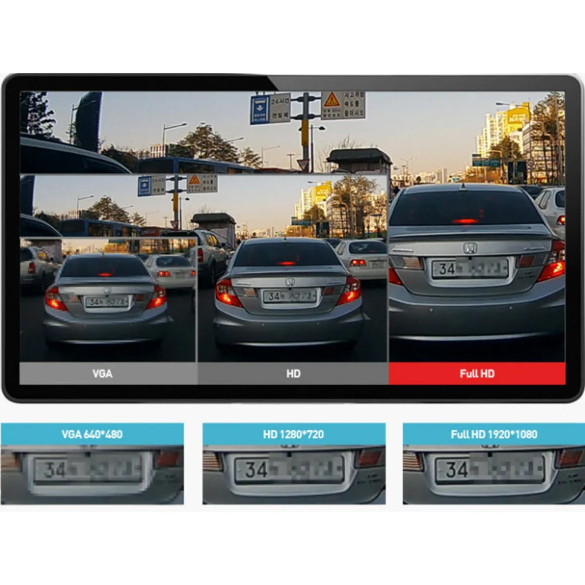 hd dvr auto kamera za snimanje iz vozila dnevno/noćno! - slika 2