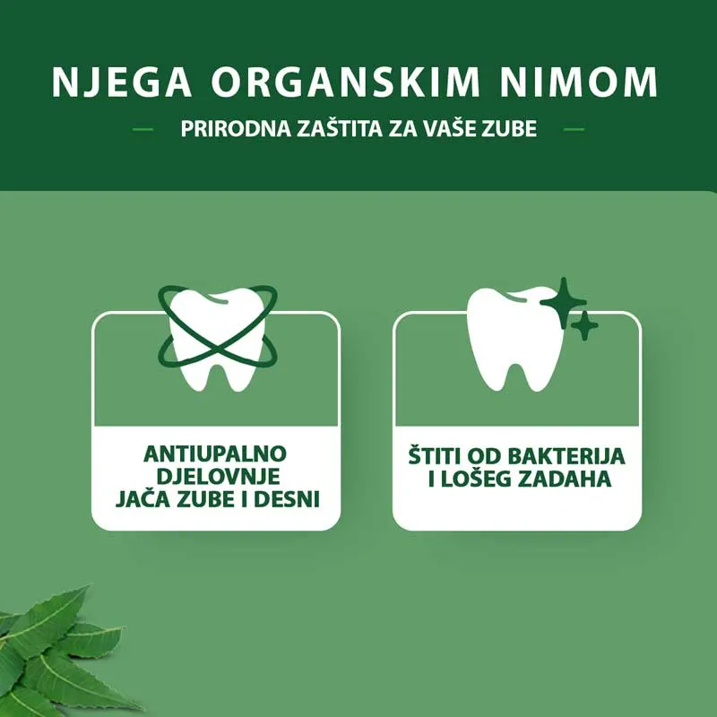 ayurvedska pasta za zube neem dabur (bez fluora) 100ml - slika 4