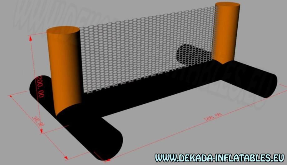 napuhanac mreža za odbojku - slika 3