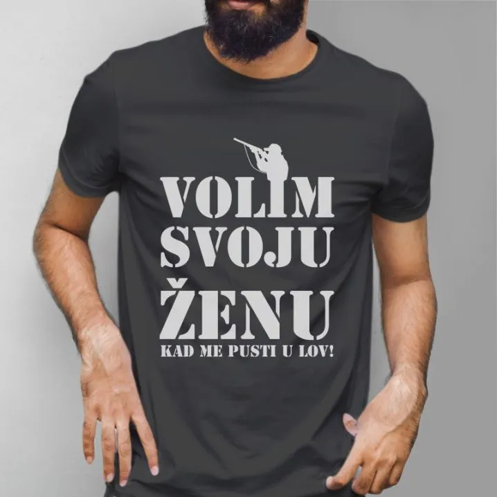 muška majica za lov - slika 2