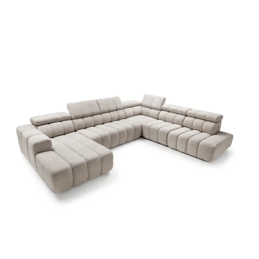 modularna kutna garnitura zürich 367x294cm,materijal: mogućnost izbora - slika 2