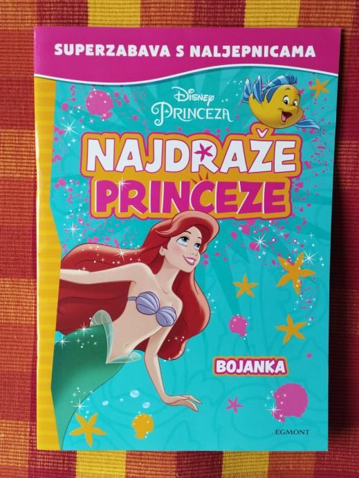 Disney princeza, Najdraže princeze bojanka s naljepnicama - Samobor