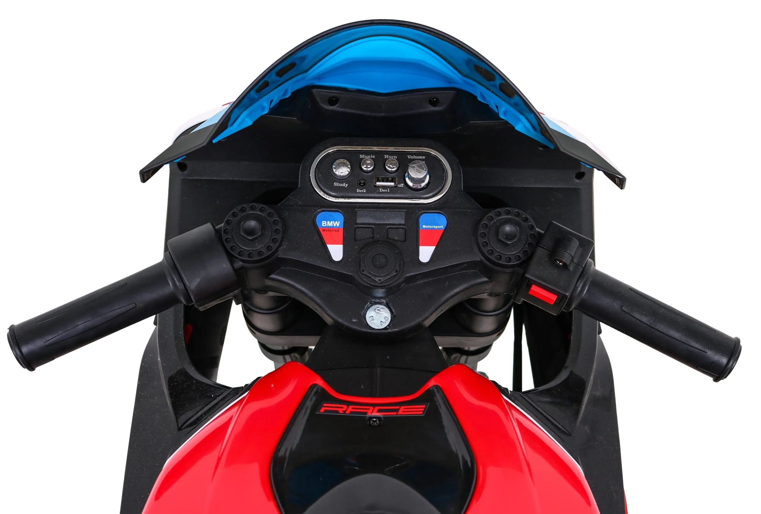 licencirani motor na akumulator bmw hp4 - crveni - slika 4