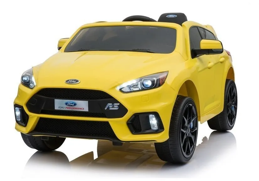 licencirani auto na akumulator ford focus rs - žuti - slika 5
