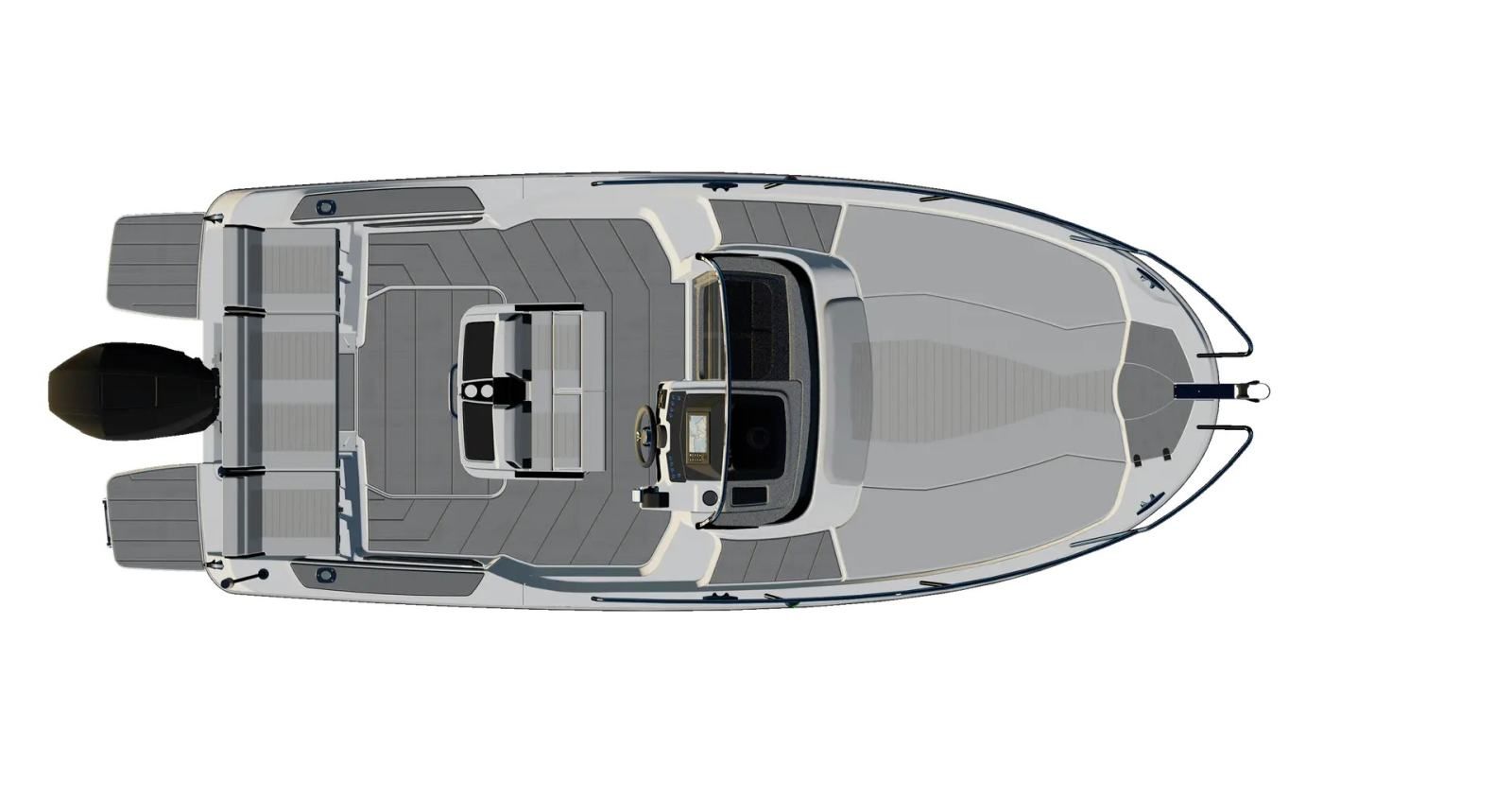karnic 6,70m sl642 (sundeck kabina) model 2025 - slika 3