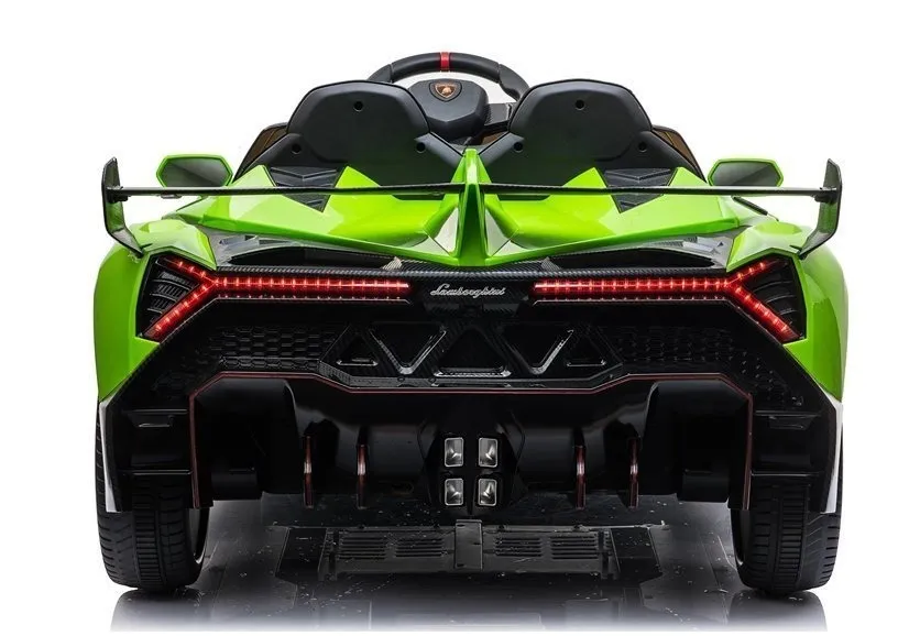 licencirani auto na akumulator lamborghini veneno 4x4 + mp4 - zeleni - slika 8