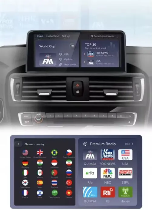 bmw f30 evo 2017-2021 original multiemedija android navigacija kamera - slika 20