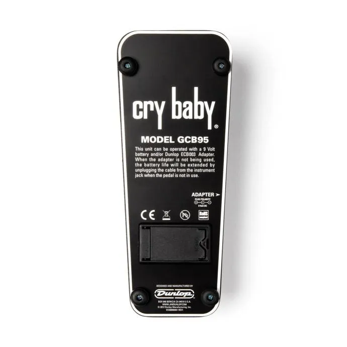 dunlop gcb95 cry baby wah pedal - slika 5