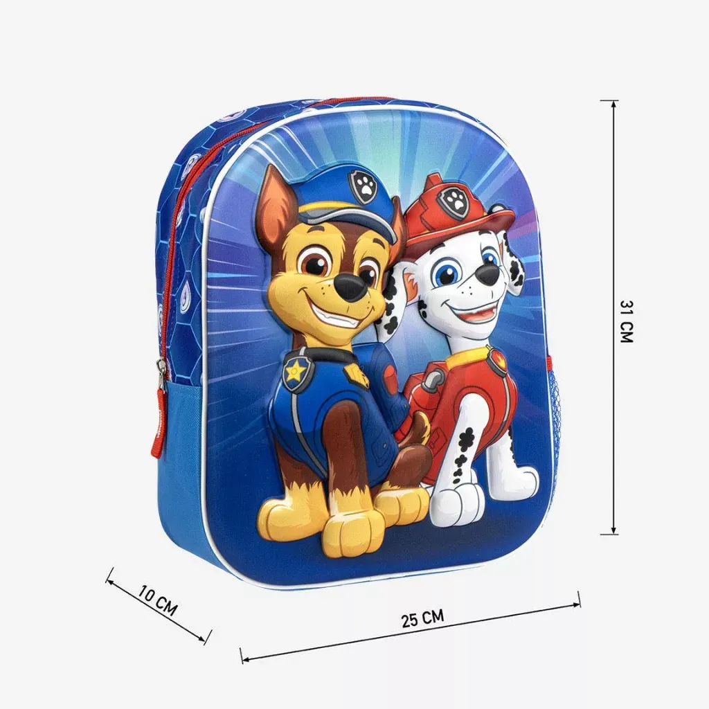 paw patrol 3d dječji ruksak – crew - slika 6