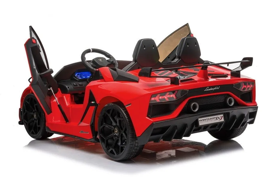 licencirani auto na akumulator lamborghini aventador - crveni - slika 6