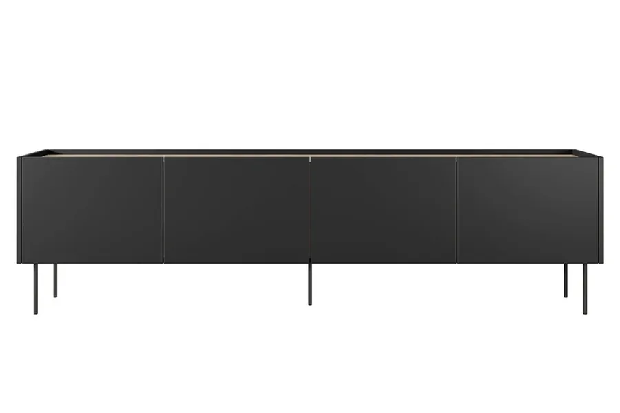 tv komoda desin 220cm, 4 vrata, materijal: mdf - slika 2