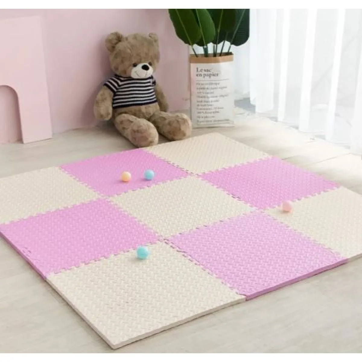 (6kom) vodootporne spužvaste tepih puzzle - slika 6
