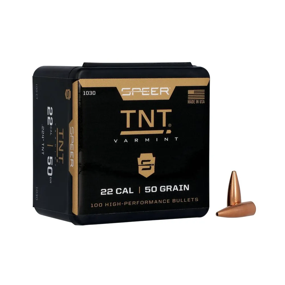 Zrna SPEER .22 50gr TNT HP - Poreč