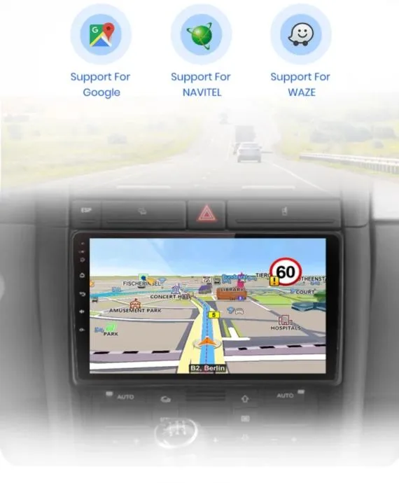 original multimedija audi a4 b6 s4 android 11 wifi gps parking kamera - slika 2