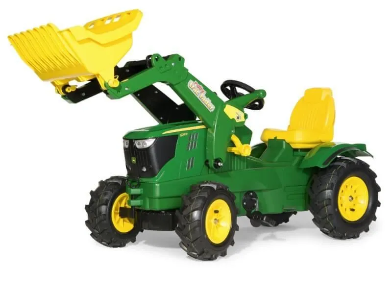 Rolly Toys Farmtrac John Deere 6210R na pedale sa utovarivačem - Satnica Đakovačka
