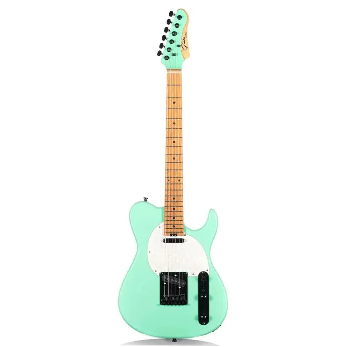 grote gttl-02 green black, green, orange, pw, white električna gitara - slika 2