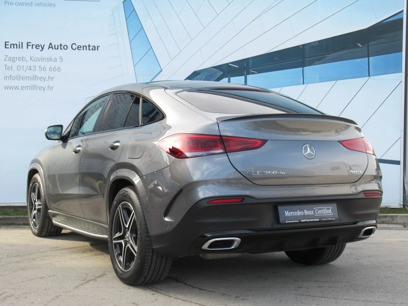 mercedes-benz gle coupe 350 de 4m amg line/night/memory/pano/keyless - slika 7