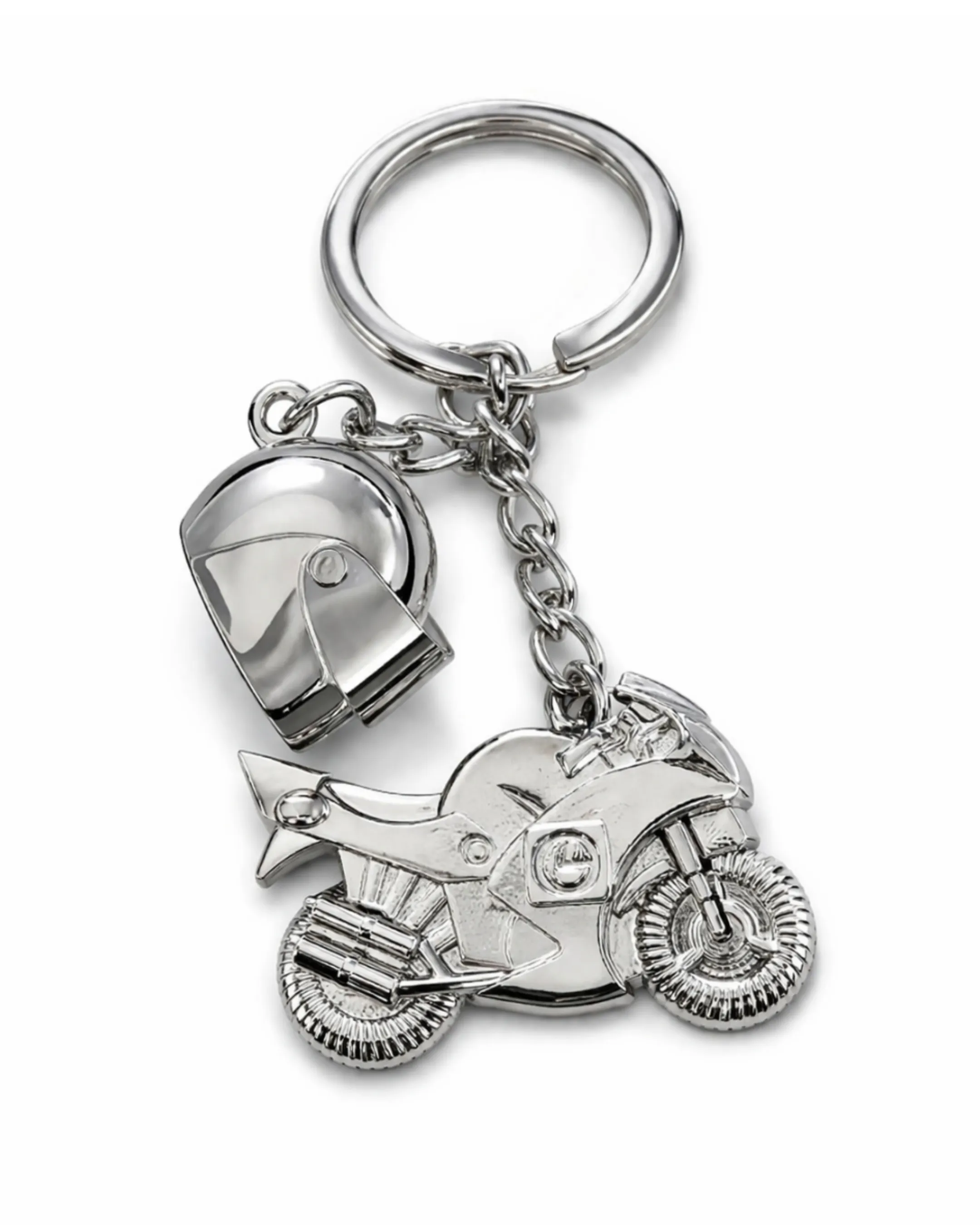 personalizirani metalni privjesak u obliku motora - slika 2