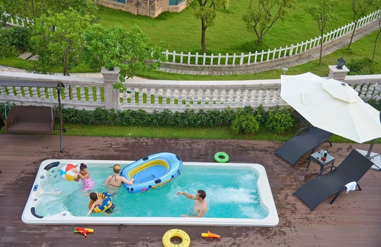 swimspa masažni bazen protustrujno plivanje wave ii – premium - slika 2