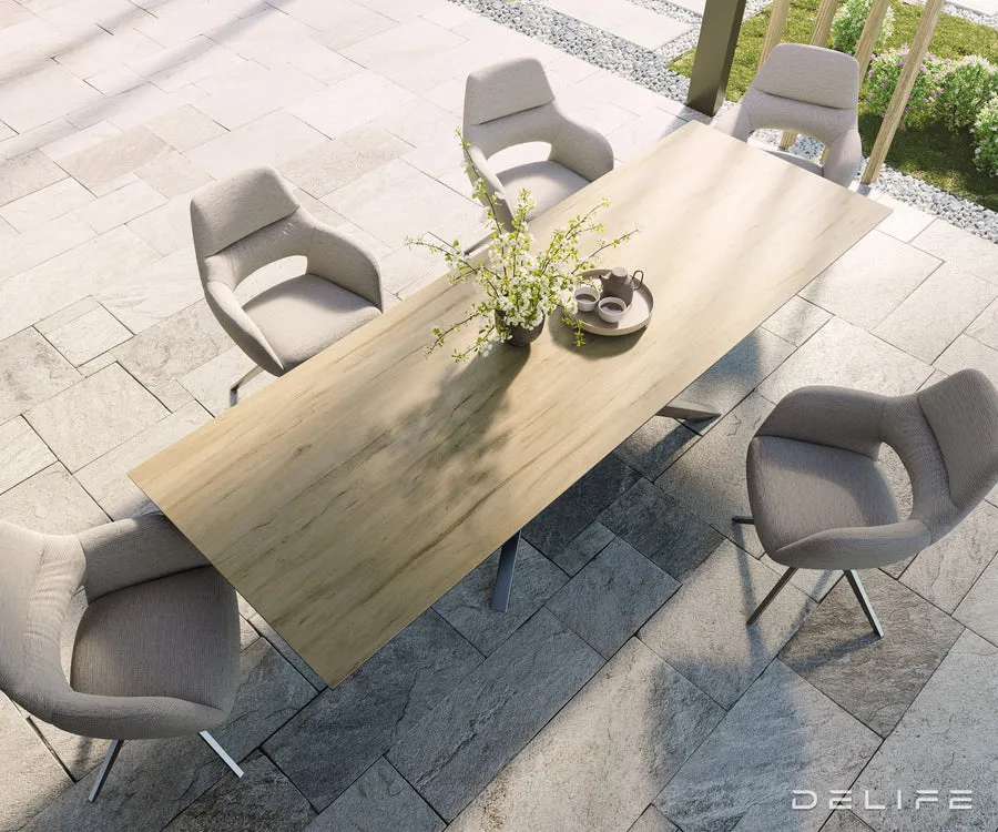 outdoor stol edge 300x100cm, materijal: keramika sabbia - slika 4