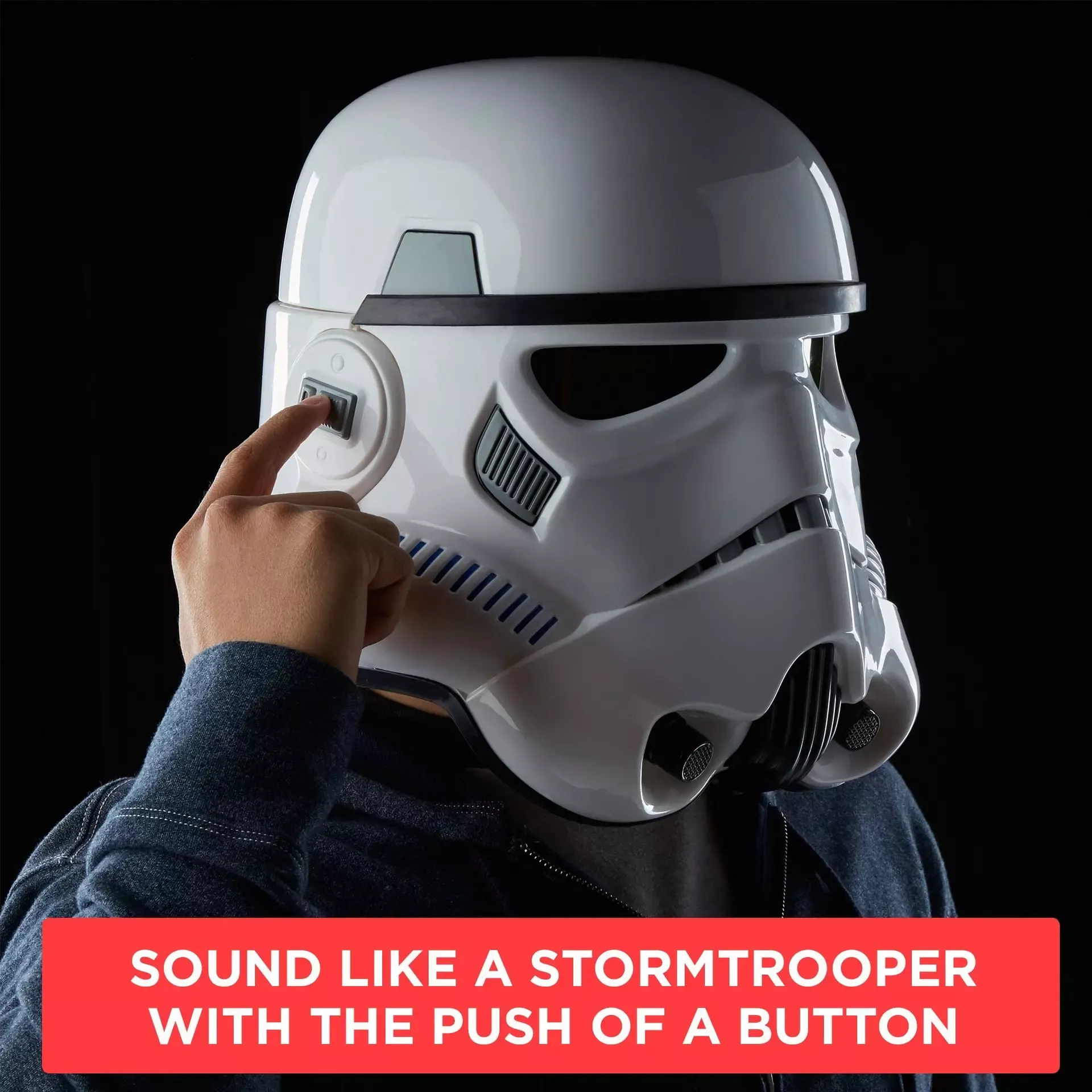 star wars: the black series – imperial stormtrooper electronic helmet - slika 8