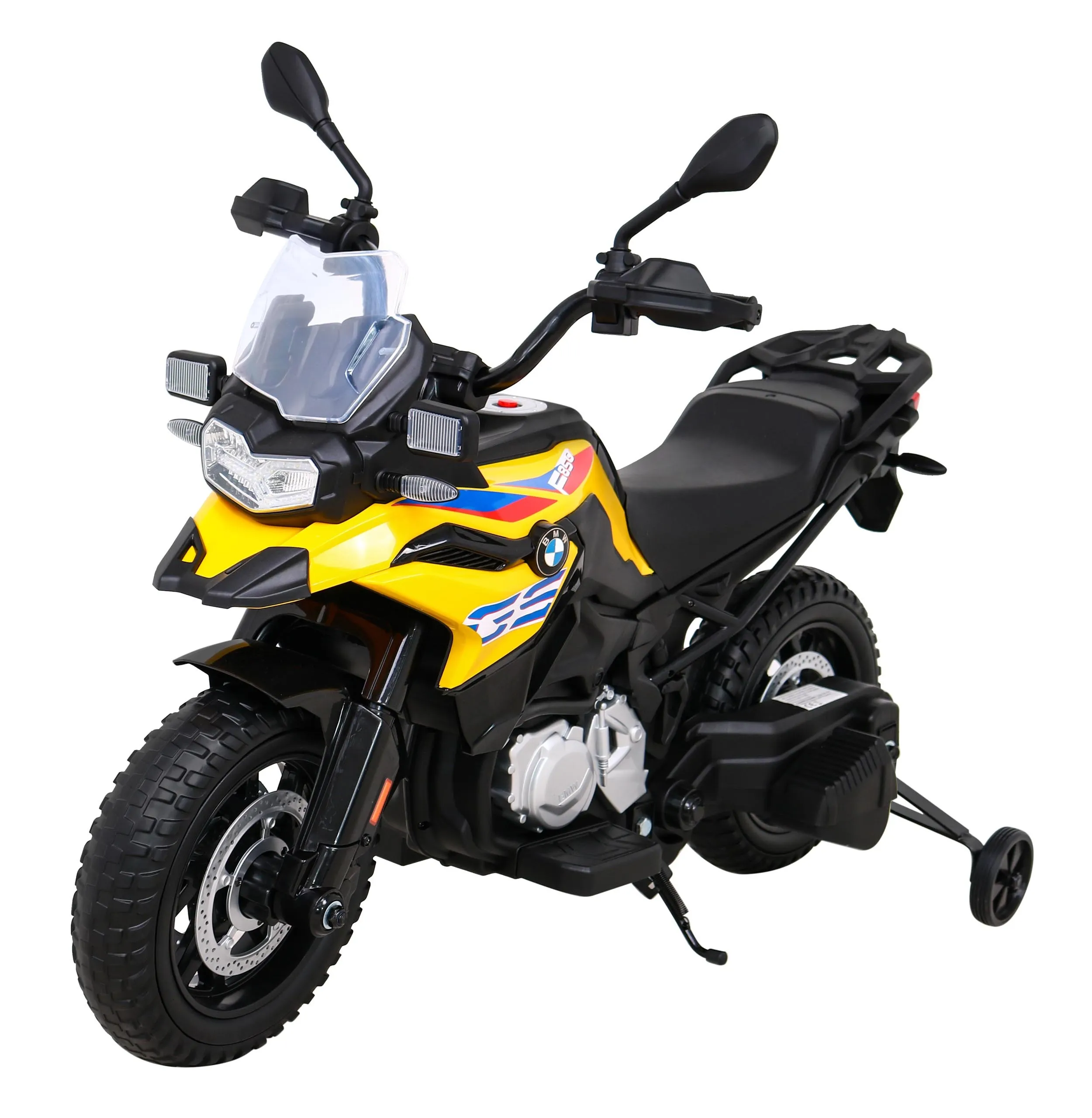 Licencirani motor na akumulator BMW F850 GS - žuti - Mursko Središće