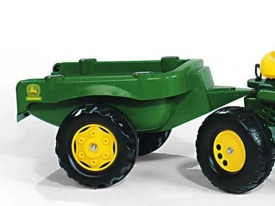 rolly toys tricikl john deere + prikolica - slika 2