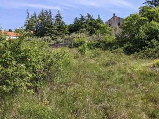 labin, zemljište s građevinskom dozvolom, pogled na more 616 m2 - slika 6