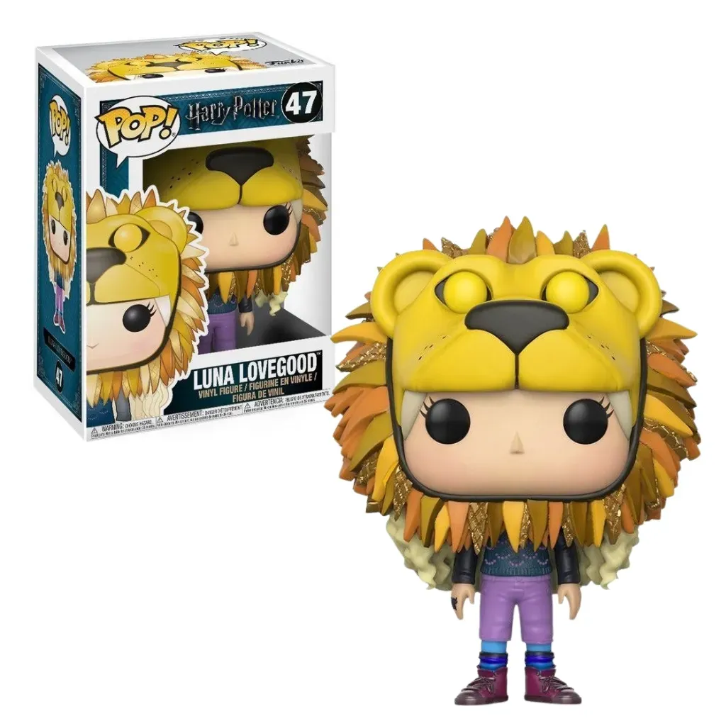 funko pop! harry potter – luna lovegood with lion head #47 - slika 3