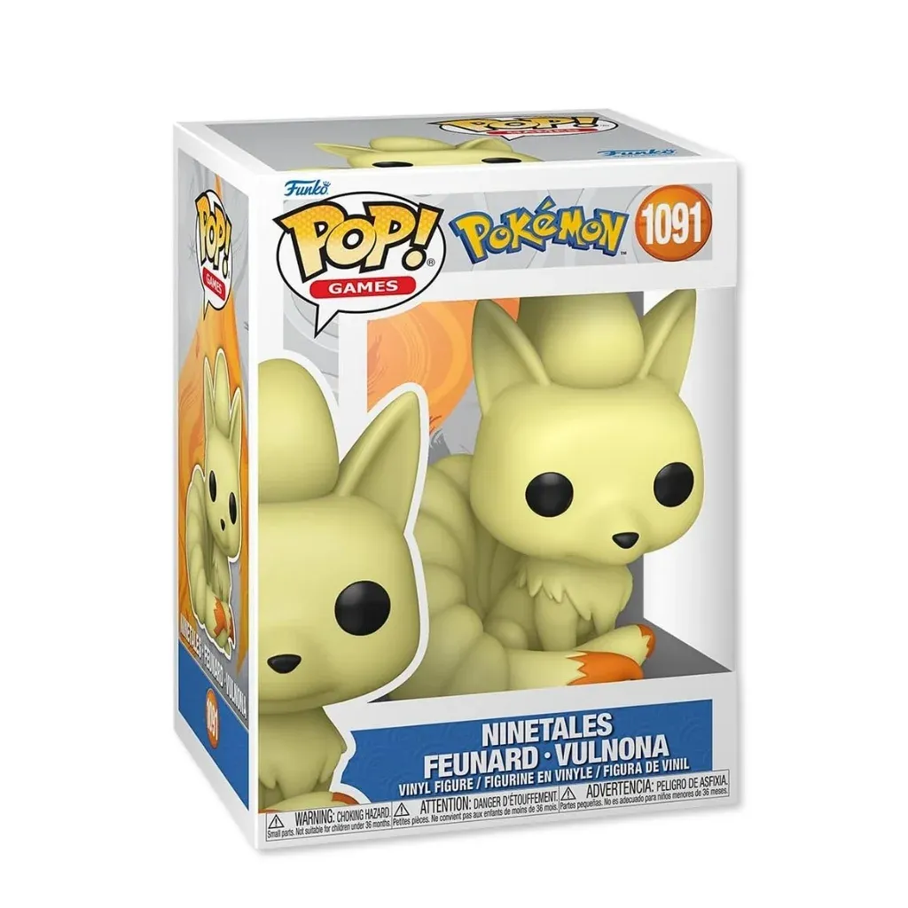 Funko Pop! Games: Pokémon – Ninetales #1091 - Zagreb
