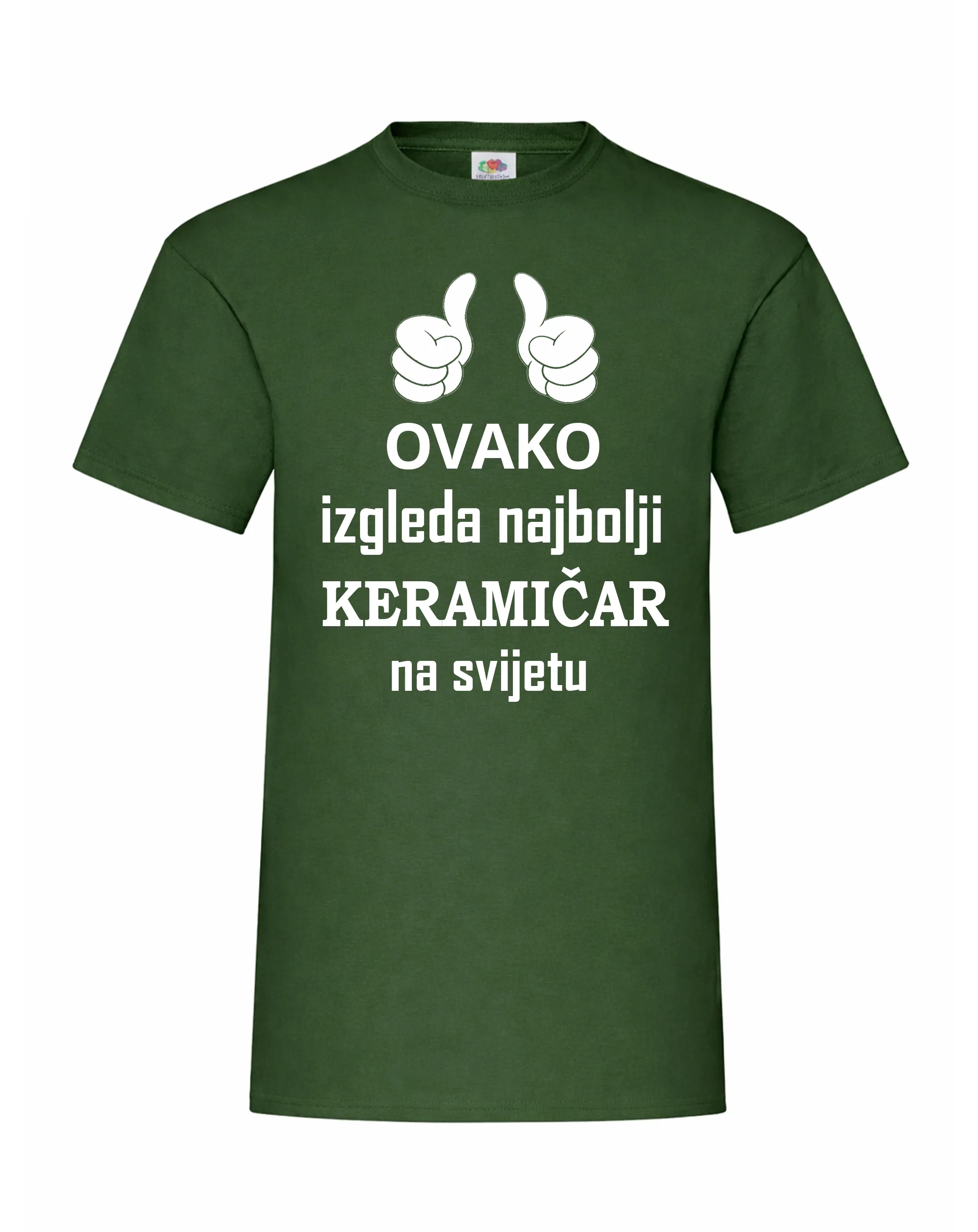 Majica za najboljeg keramičara - Prozor, Otočac