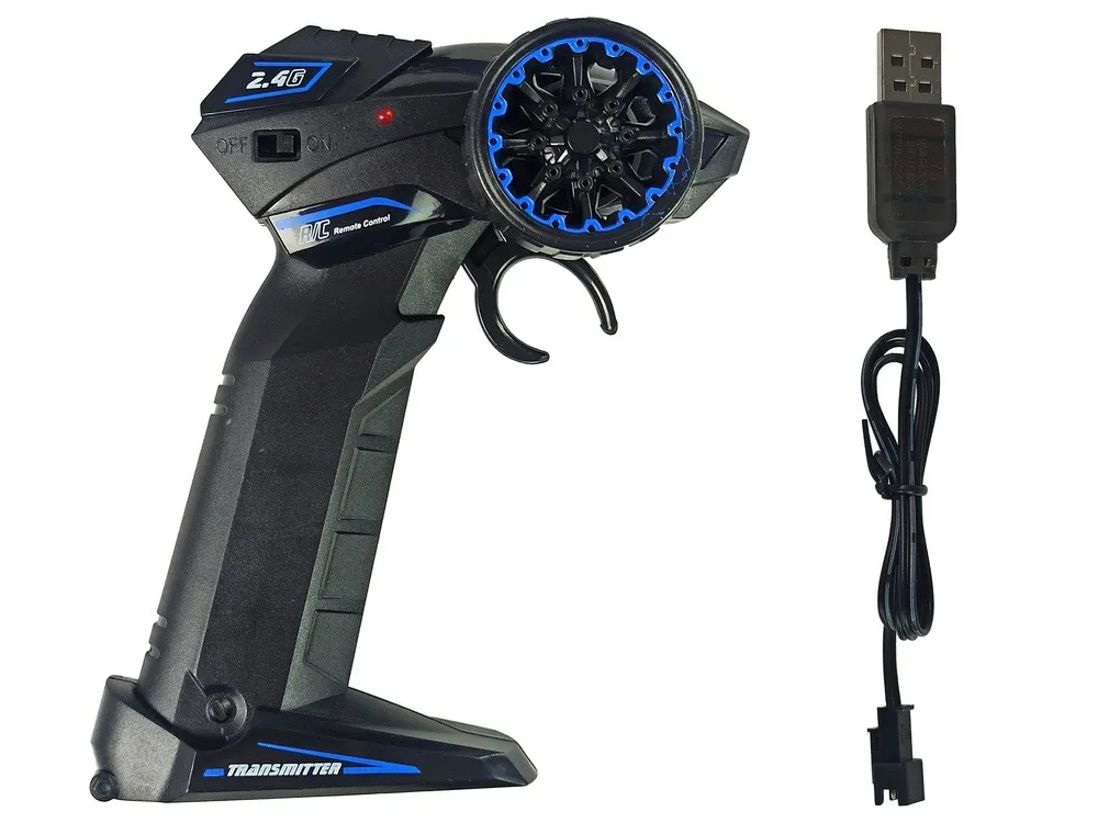 off-road remote controlled 2.4 ghz 1:16 blue - slika 3