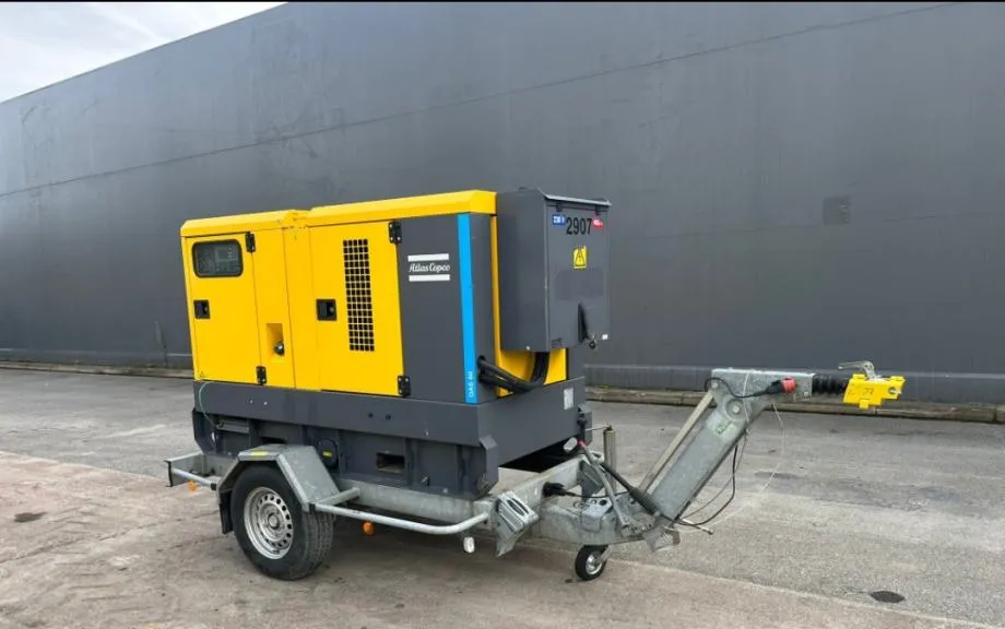 atlas copco qas60 agregat - na prikolici - slika 4