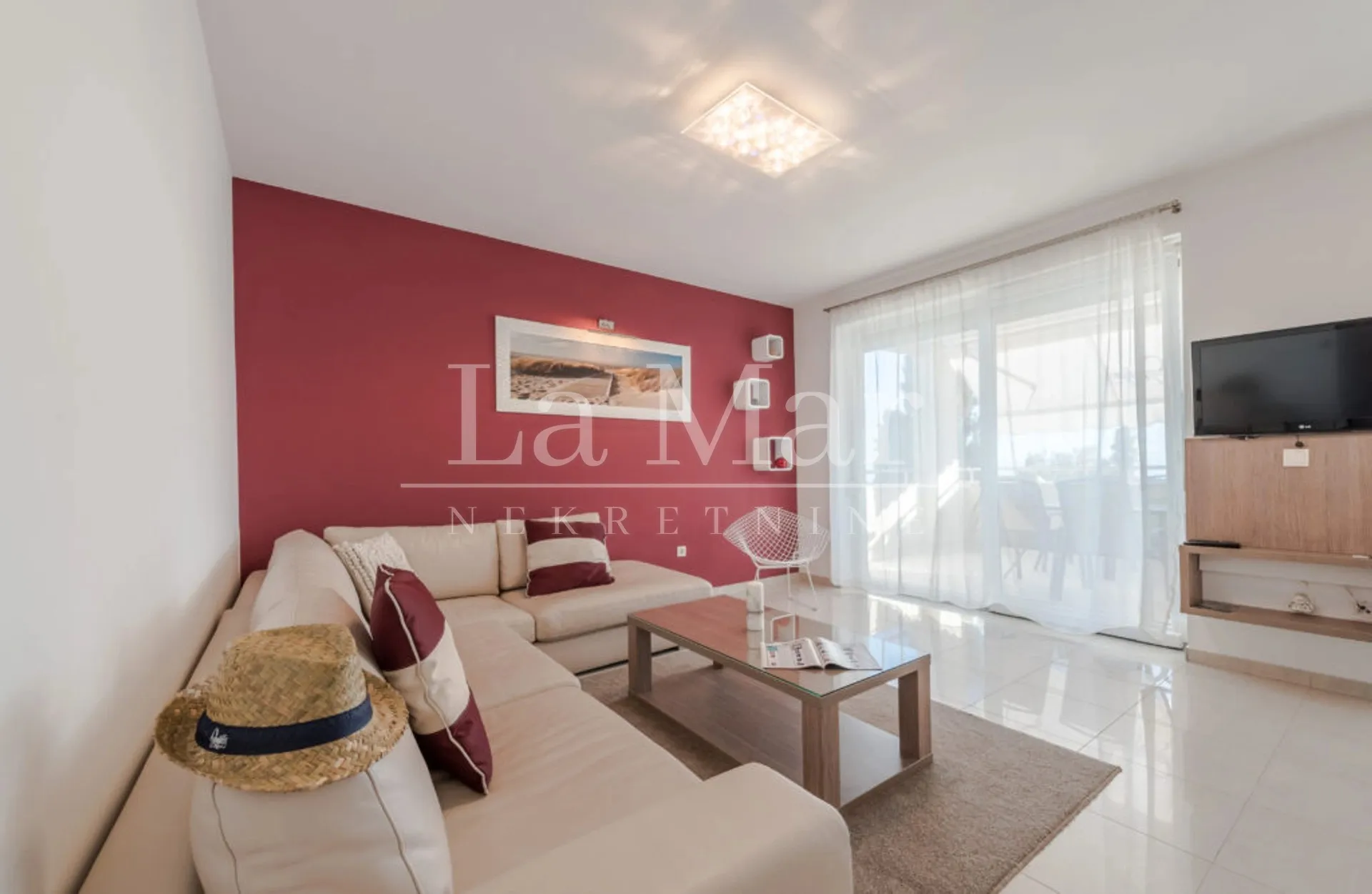 novalja- apartman prvi red do mora- e6 - 79.86 m2- ii. kat - slika 12