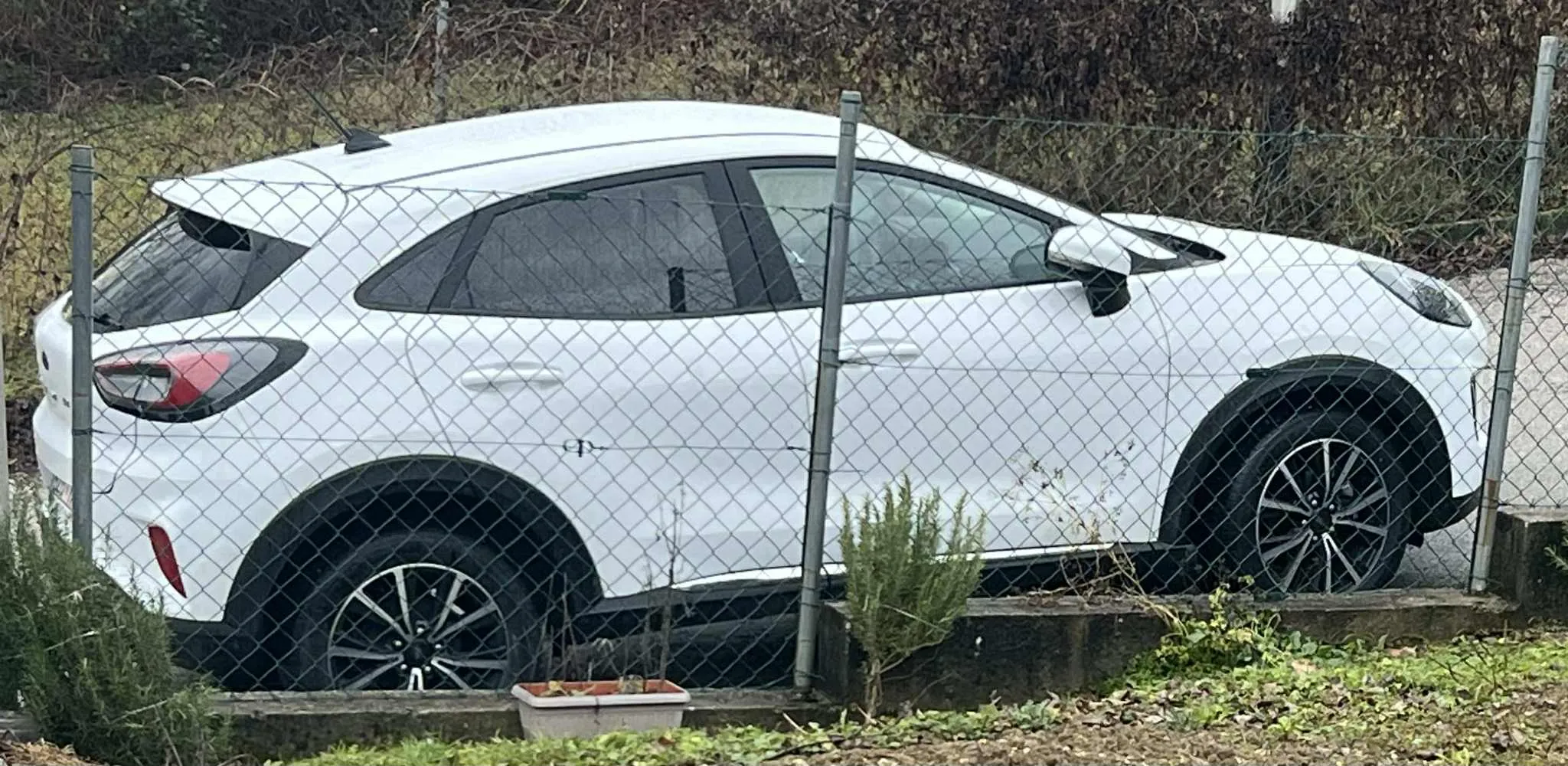 ford puma 1.0 mhev frozen white 125ks - slika 3