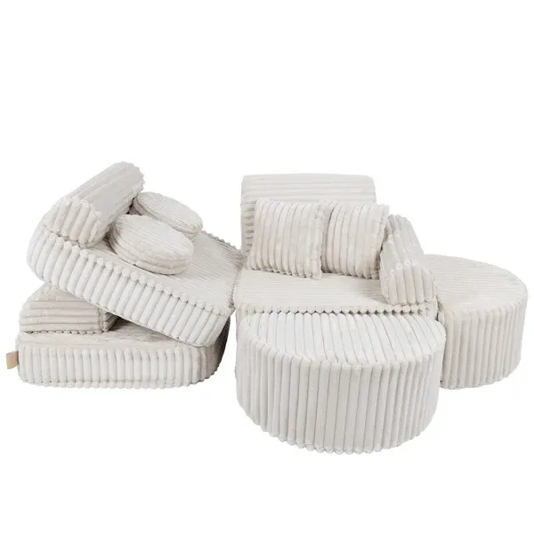 modularna sofa - bijela - slika 9