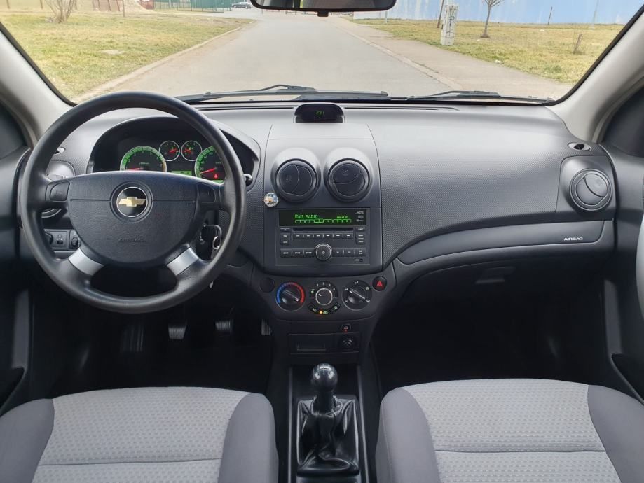 chevrolet aveo 1,2 16v,2009 god, 112000 km, plin, kartice - slika 10