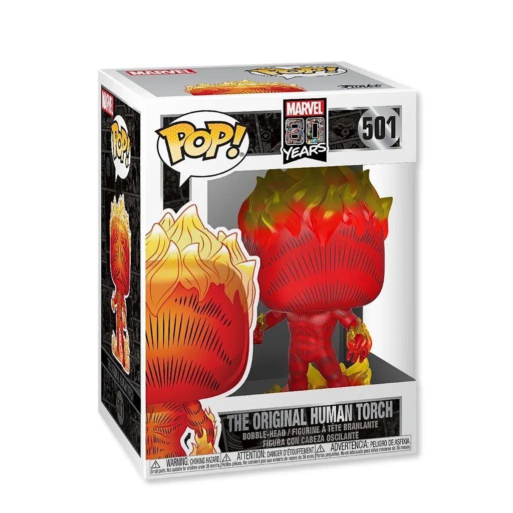 Funko Pop! Marvel 80th: First Appearance – Human Torch #501 - Zagreb